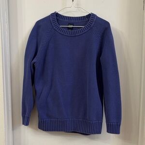 GAP Women's Rich Blue Crew Neck Sweater